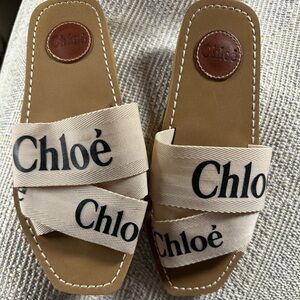 Chloe Woody Sandals